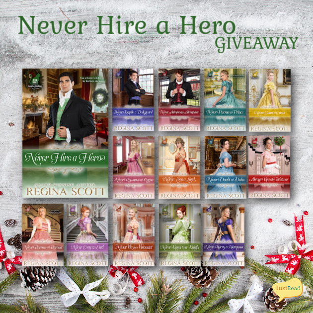Never Hire a Hero JustRead Tours giveaway