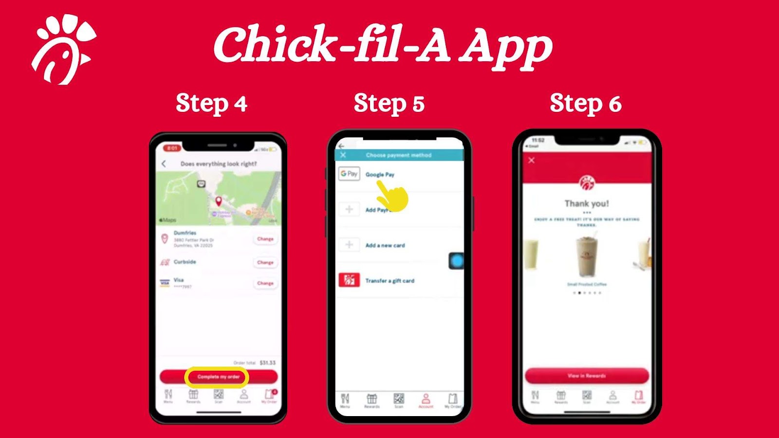 Chick Fil A Delivery process -2