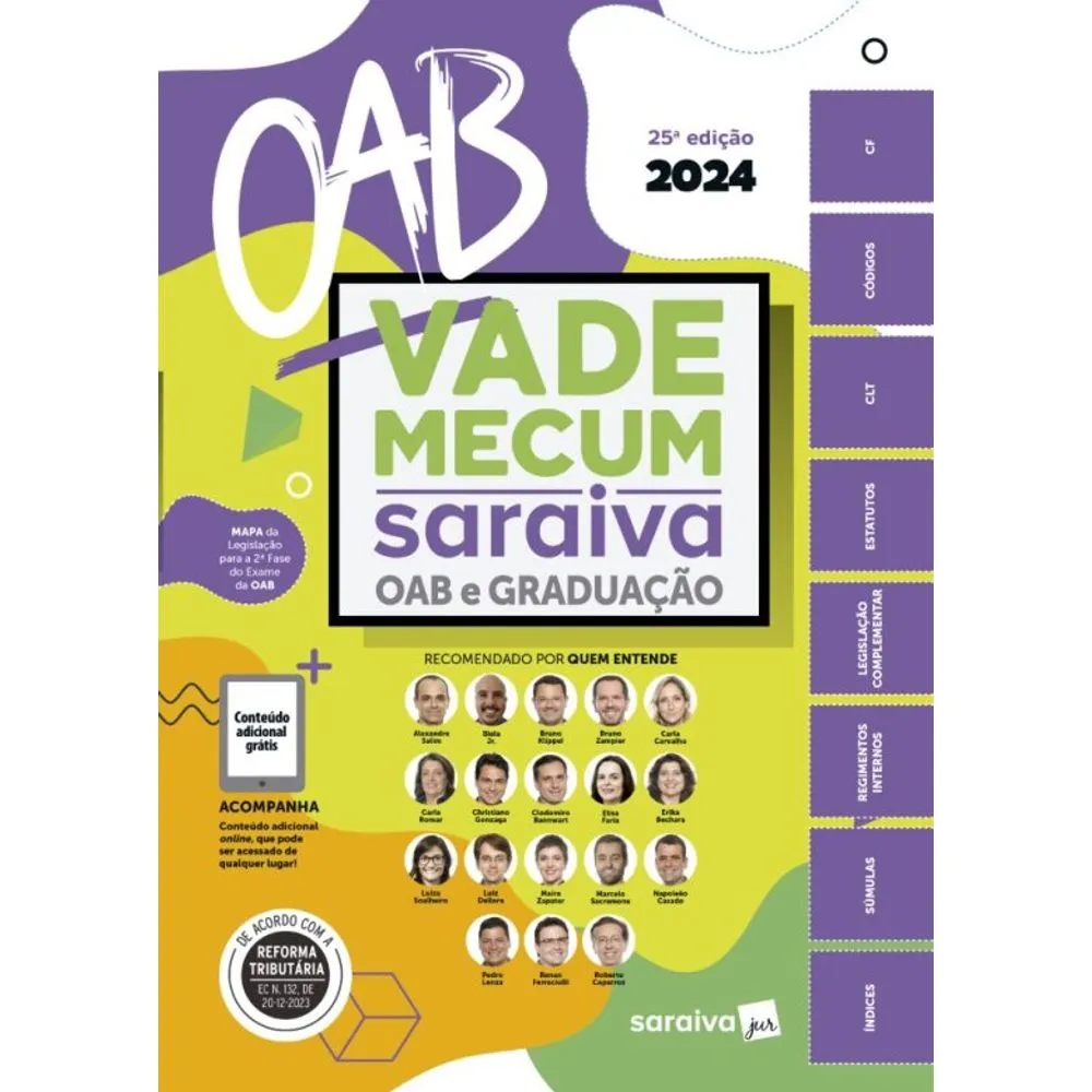 capa vade mecum oab e graduação saraiva