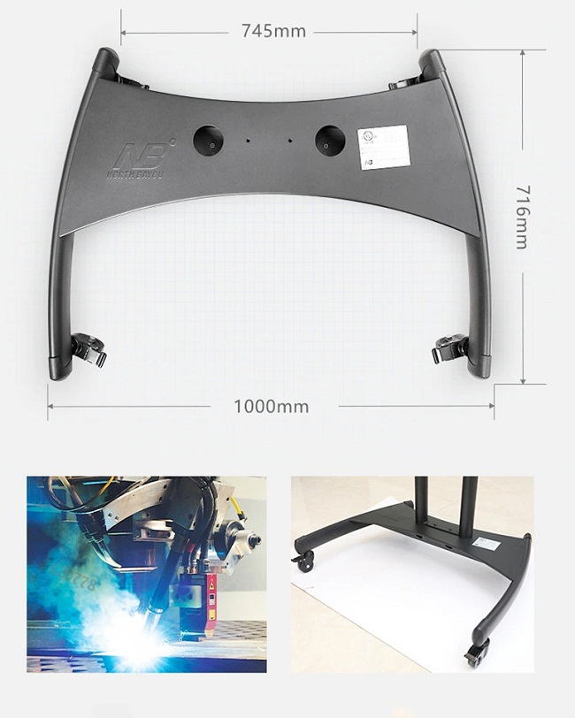 Chân của giá treo tivi di động NB AVA1800-70-1P