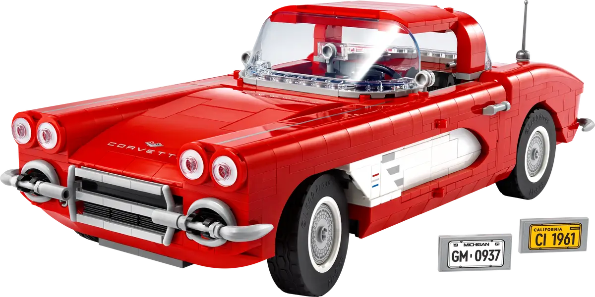A red and white toy car

Description automatically generated