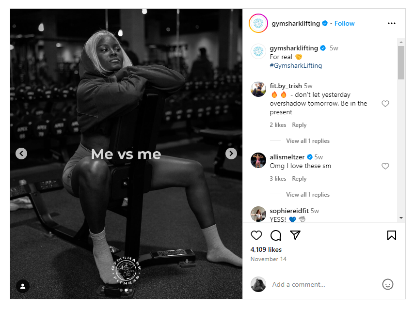 Keyhole - 🔥 Gymshark's Social Media Strategy - Making Fitness Fashionable!  🔥 Did you know that Gymshark, a fitness apparel brand, started off in a  home garage with just a simple screen