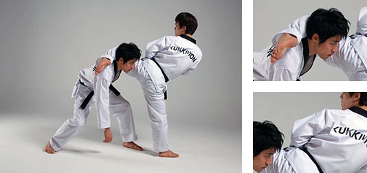 Techniques in Taekwondo - Hook Kick (Huryeo Chagi)