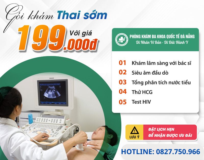 ưu đãi khám thai sớm tại phòng khám