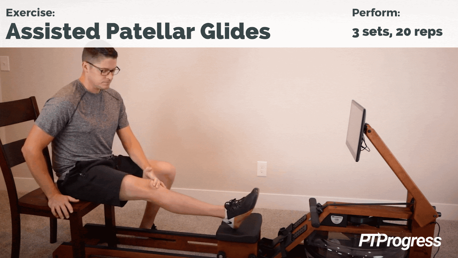 use a rower for knee recovery