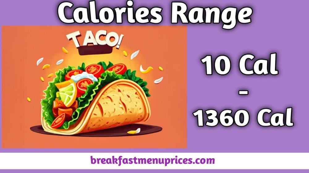 Taco Bell Breakfast Nutrition And Calories In Detail