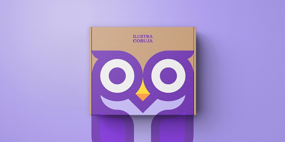 owl ILLUSTRATION  Graphic Designer brand identity Logo Design corujão ilustracion Digital Art  branding  visual identity