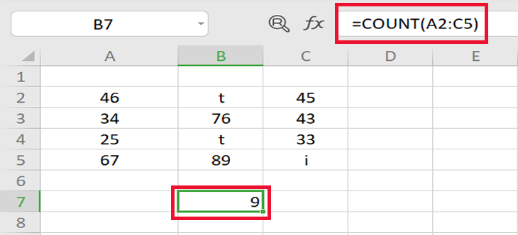 Hàm COUNT/COUNTA