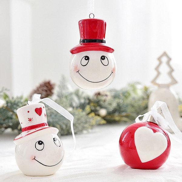 Ceramic Personalized Christmas Ornaments