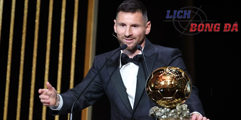Messi lập kỷ lục vô tiền khoáng hậu với 8 trái bóng vàng