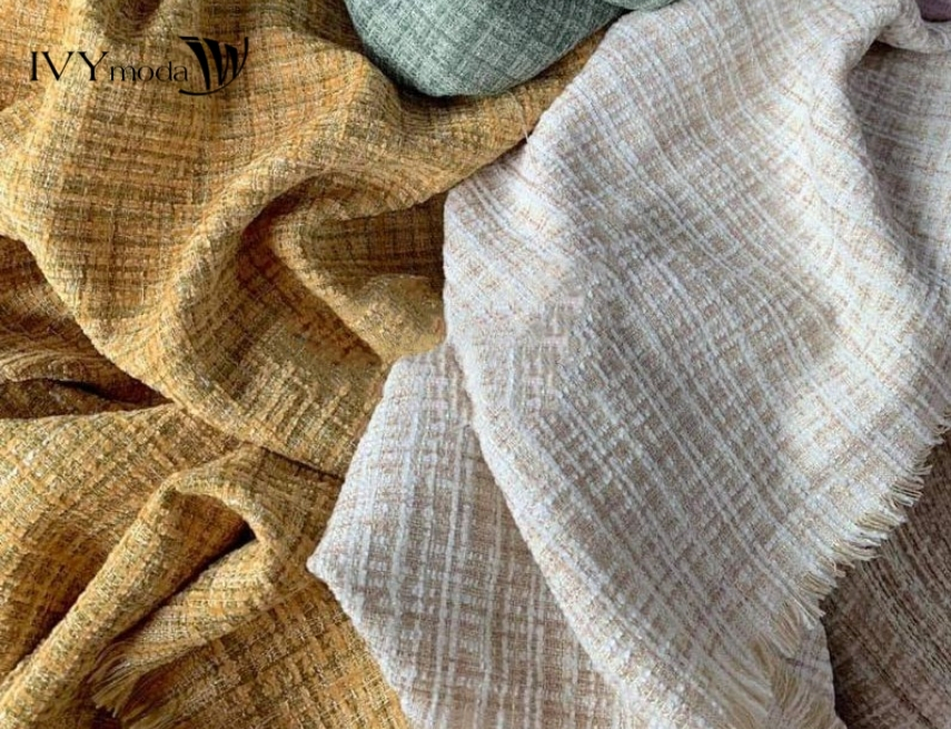 Vải tweed kiêu sa