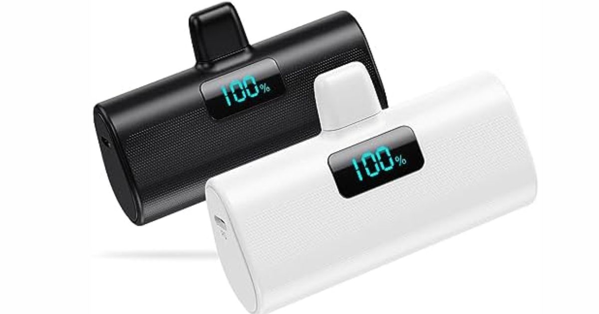 Mini Portable Charger for iPhone (MFi Certified, 2-Pack) + Top 20 Travel Electronics Gadgets for Your Next Adventure