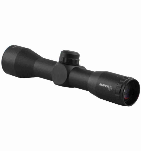 Sniper LT4X32M 4X32mm Compact Scope with Rings