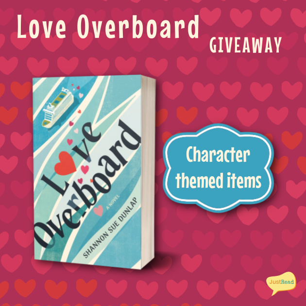 Love Overboard JustRead Tours blog giveaway