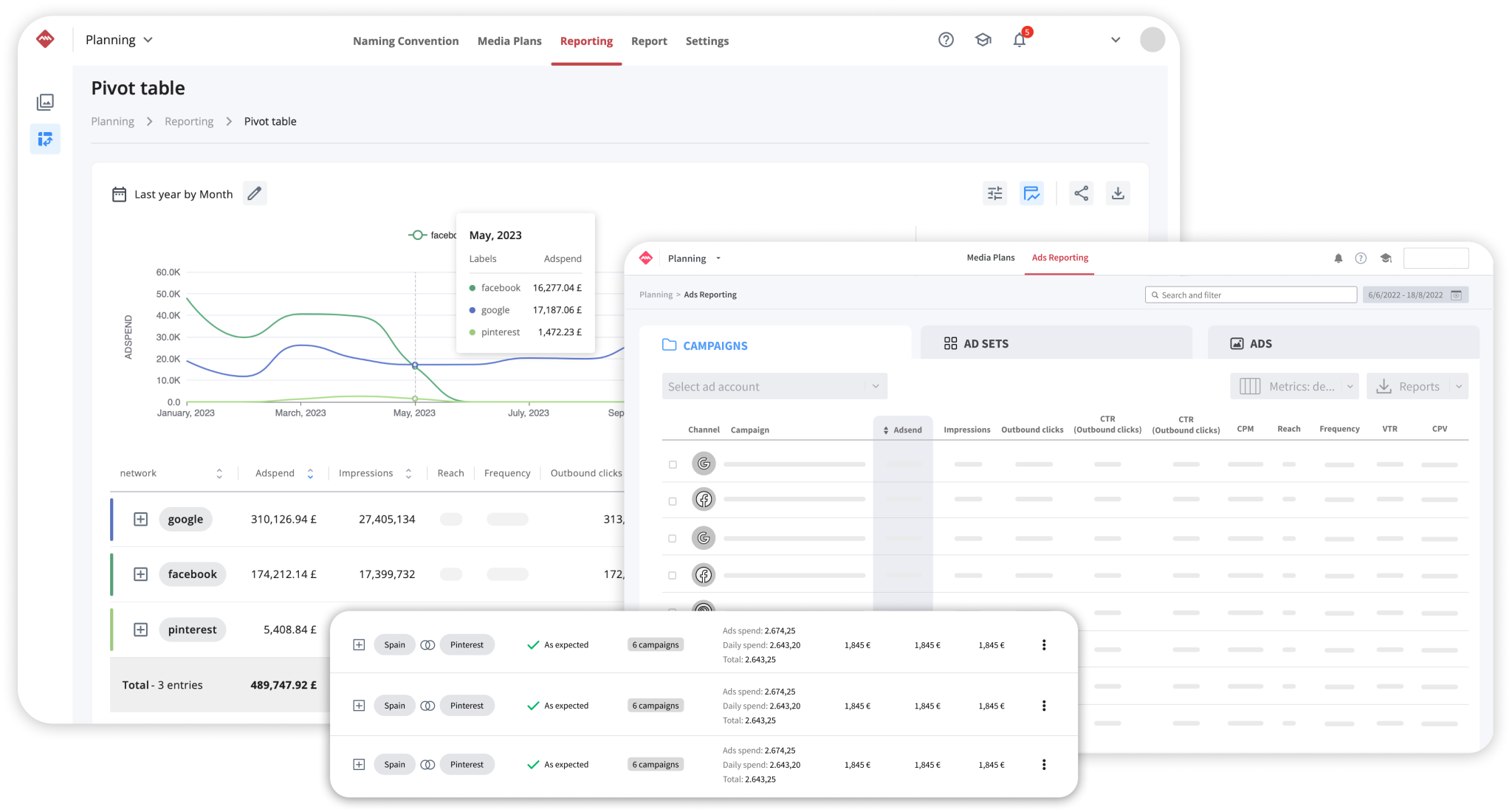 reporting adsmurai marketing platform