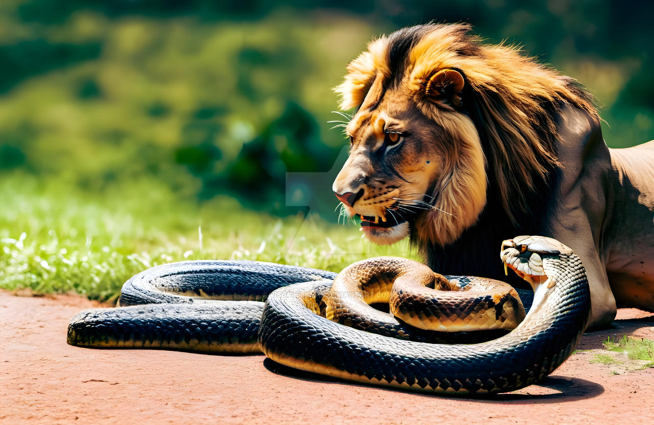 Do Lions Eat Snakes