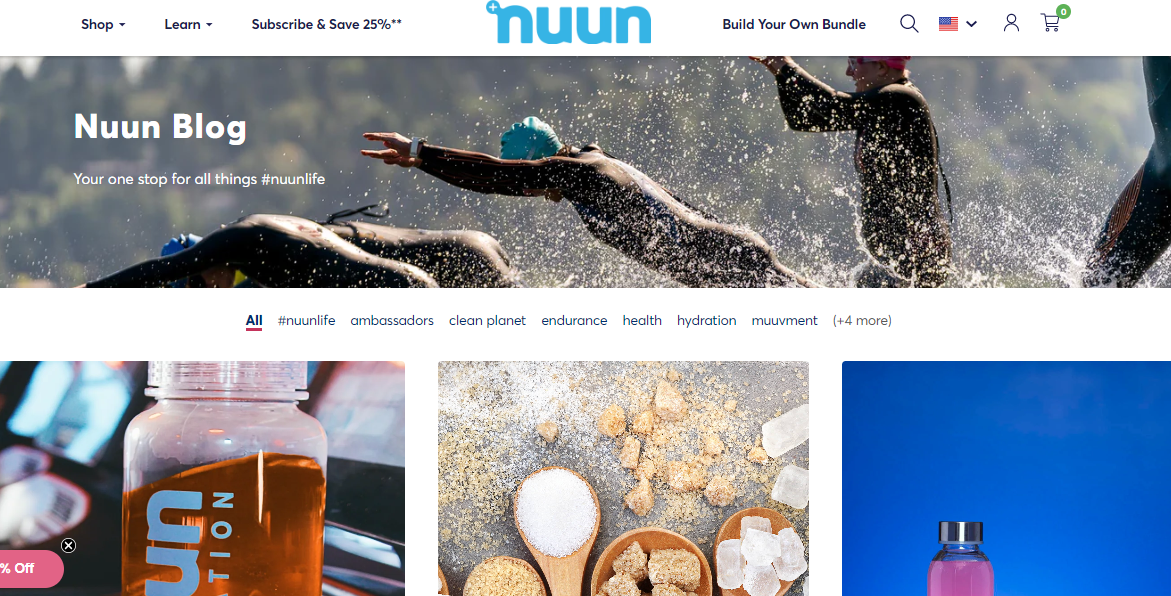 NuunLife Blog to Guide Audience About their Products and Keep them Engaged