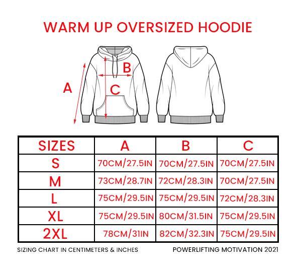 Oversized Wavy Line Badge Logo Hoodie Red - PM Sportswear