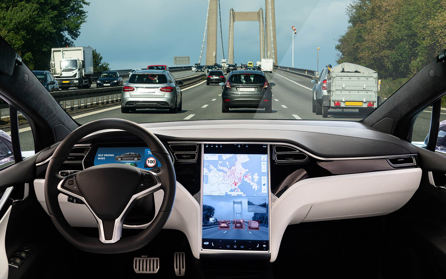 Tesla Autopilot is a combination of advanced tech and artificial technology