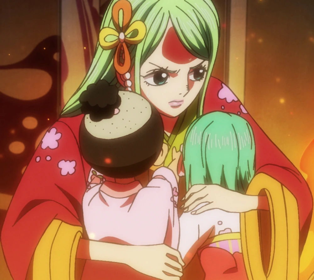 A S H U R A愛 - Kozuki Toki and Kozuki Oden via Episode 1074 #onepiece