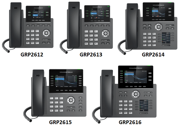 Grandstream GXP21XX Series IP phones