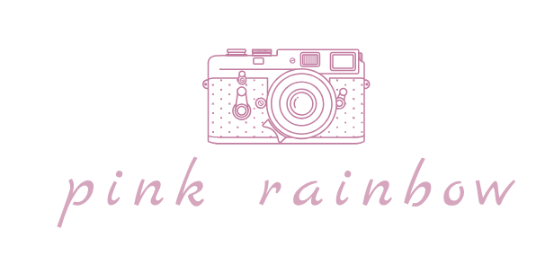 Pink logo design for a multimedia company