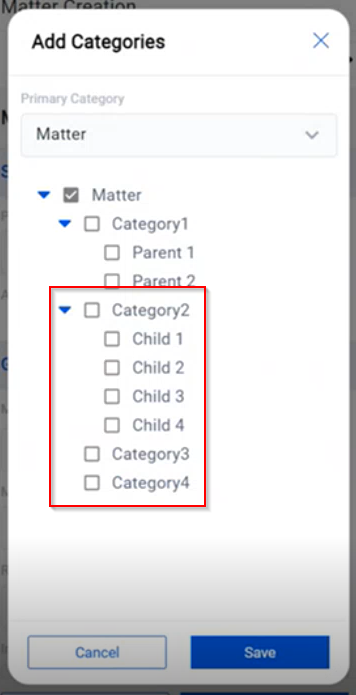 Add Categories