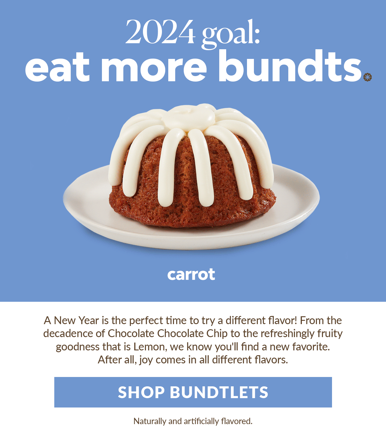 Nothing Bundt cake moving newsletter normal, small business newsletter examples