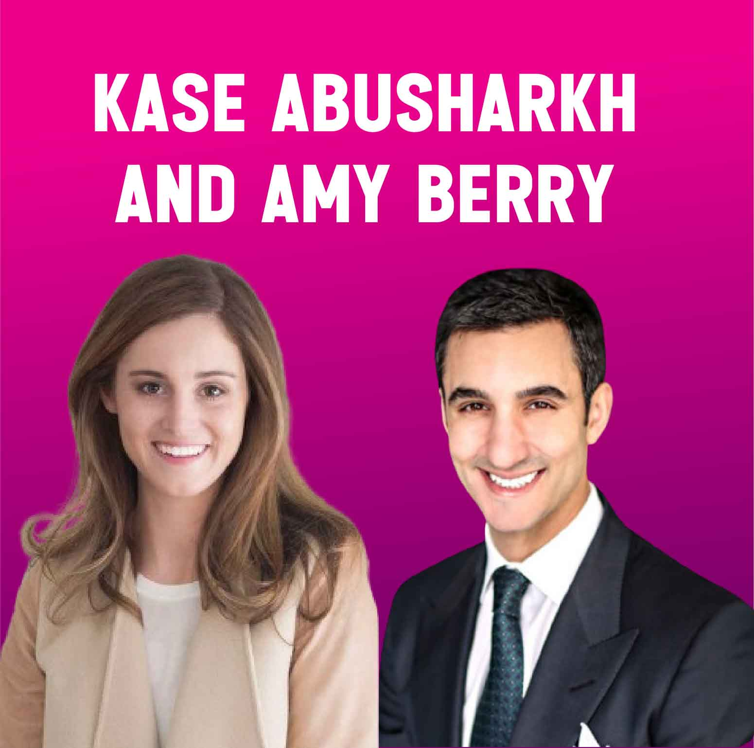 Kase Abusharkh and Amy Berry

