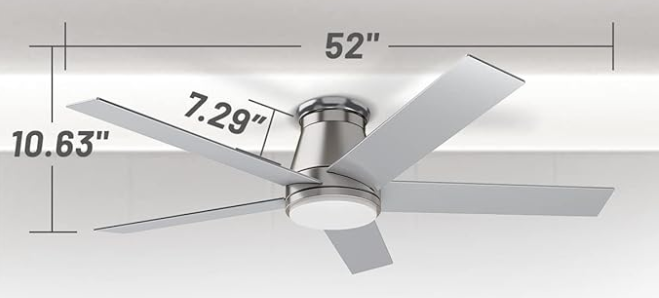 How to Choose the Right Size White Ceiling Fan: A Comprehensive Guide