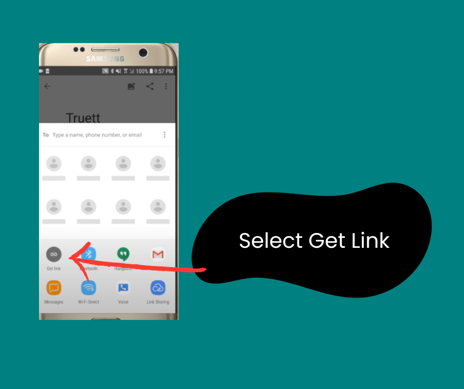 select get link