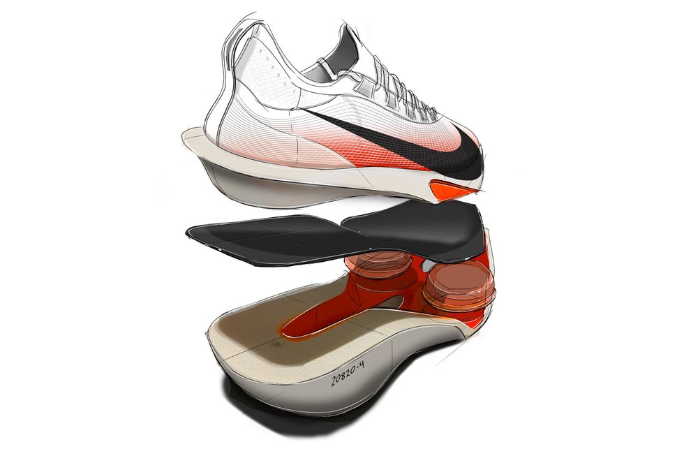 nike alphafly 3 illustration