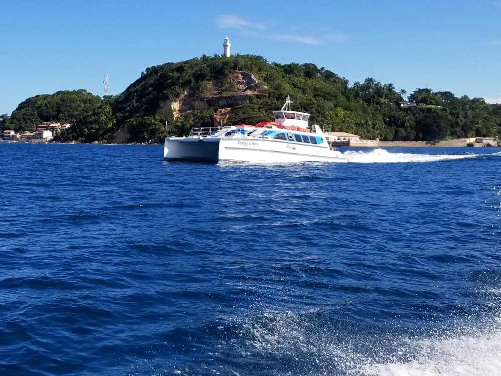 viagem com Catamarã Morro de São Paulo