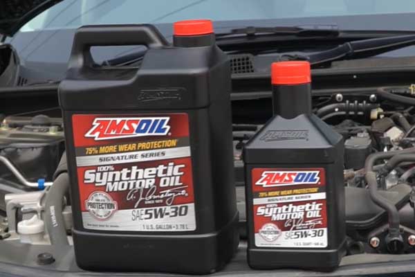 amsoil 100% synthetic oil signature series