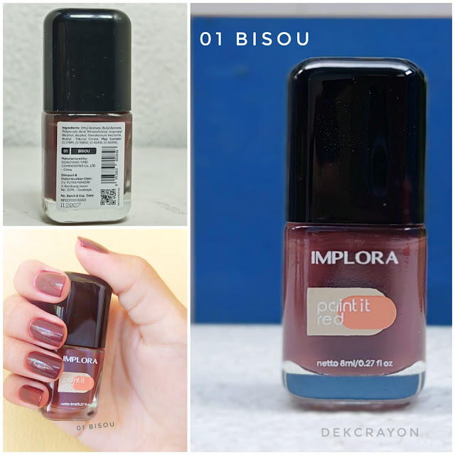 review Paint it Red 01 Bisou