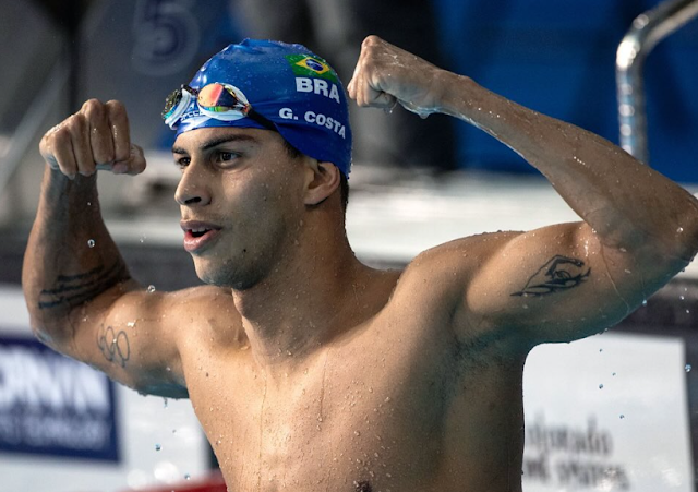 Guilherme Costa, Cachorrão, carimba seu quarto ouro em Santiago (Foto: Satiro Sodré)