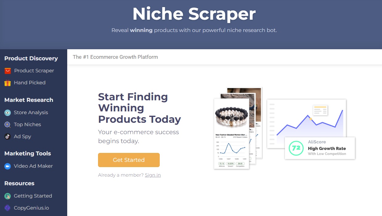 # 3 Niche Scraper - DSers