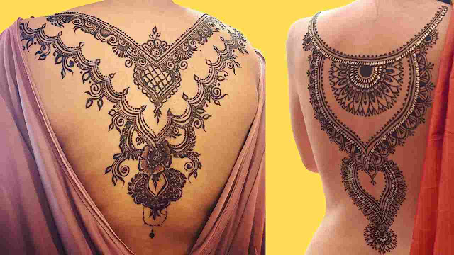 bridal full body mehndi design