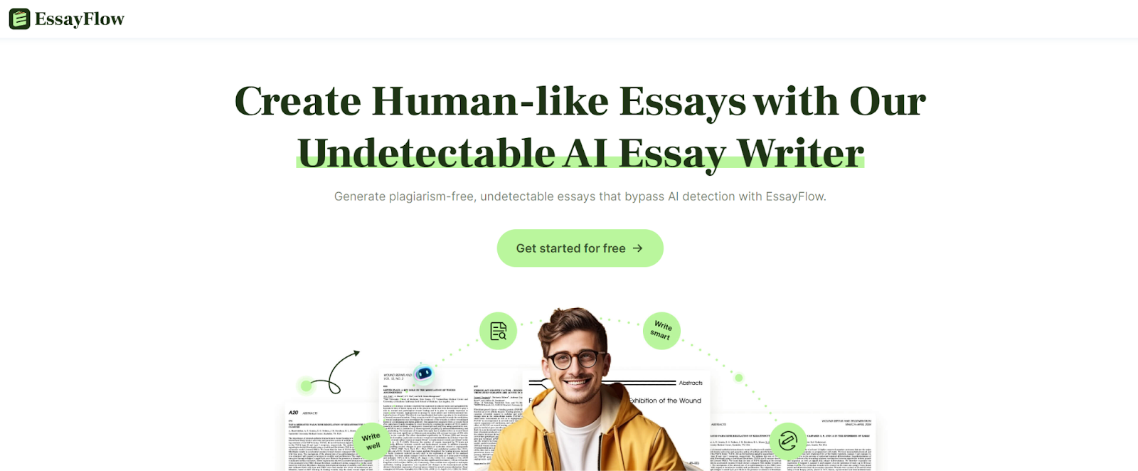 undetectable essay writing ai