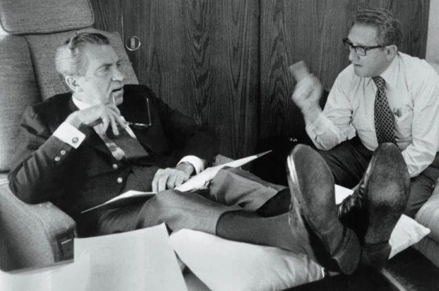 Henry Kissinger và Richard Nixon