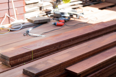 how to budget for you self managed deck build decking material staging before project custom built michigan