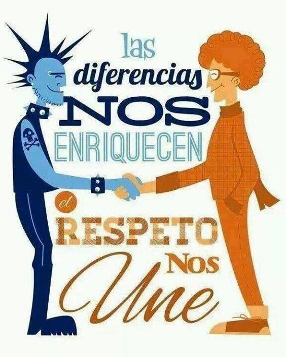 Buenas personas on X: "Las diferencias nos enriquecen, y el respeto nos une  :) https://t.co/12GoEtFXap" / X