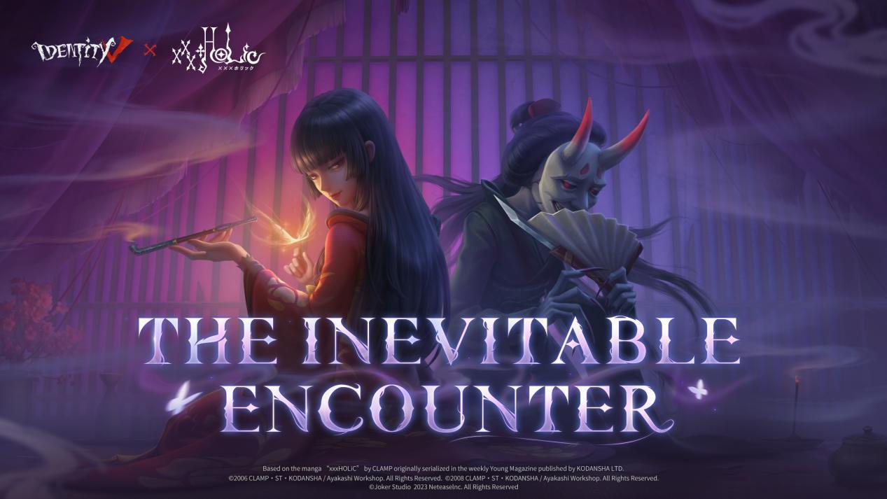 Visit the incredible tales!  Identity V x TV Anime xxxHOLiC Crossover on the way