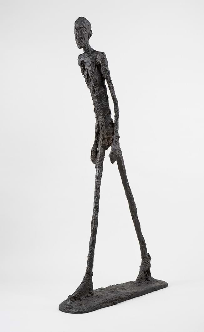 The Walking Man I by Alberto Giacometti, 1960
