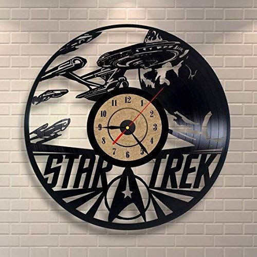 Xiaojun Star Trek Vinyl Record Wall Clock
