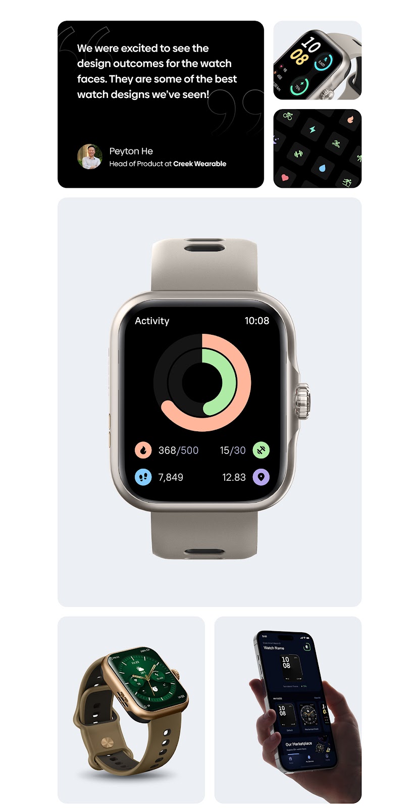branding  watch design UI/UX brand strategy Wearable product design  brand identity visual identity Interface