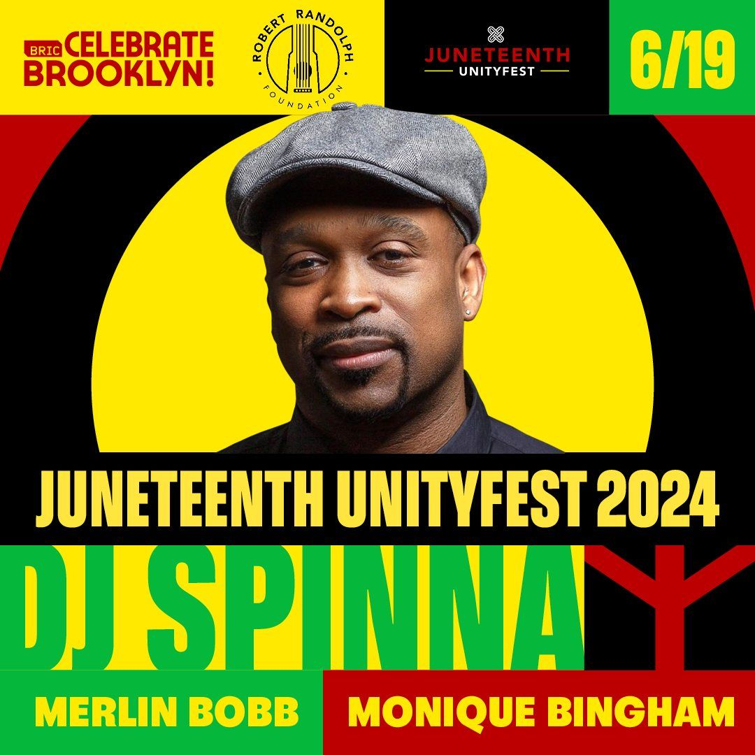 Juneteeth UnityFest 20204 with DJ Spinna, Prospect Park New York