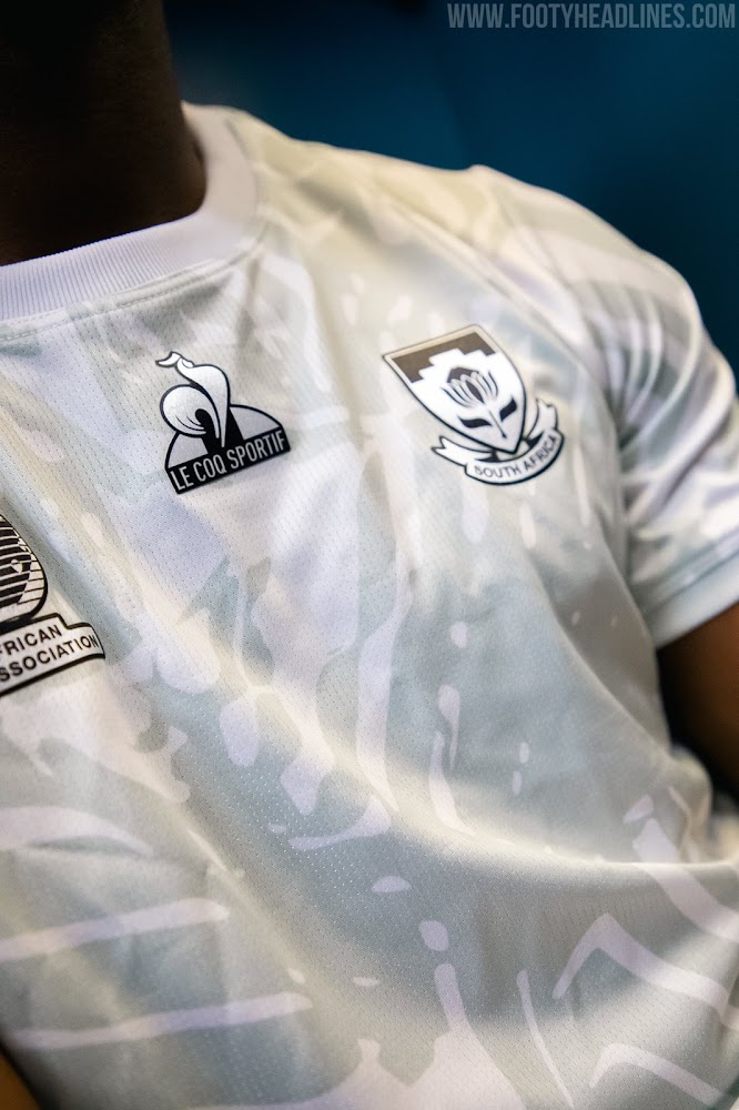 South Africa’s sleek and modern new 2024-2025 white fourth kit