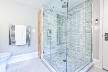 top fixtures for your bathroom remodel spa showerhead glass shower door custom built michigan