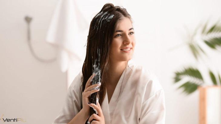 استفاده از ماسک مو‌ی خانگی
